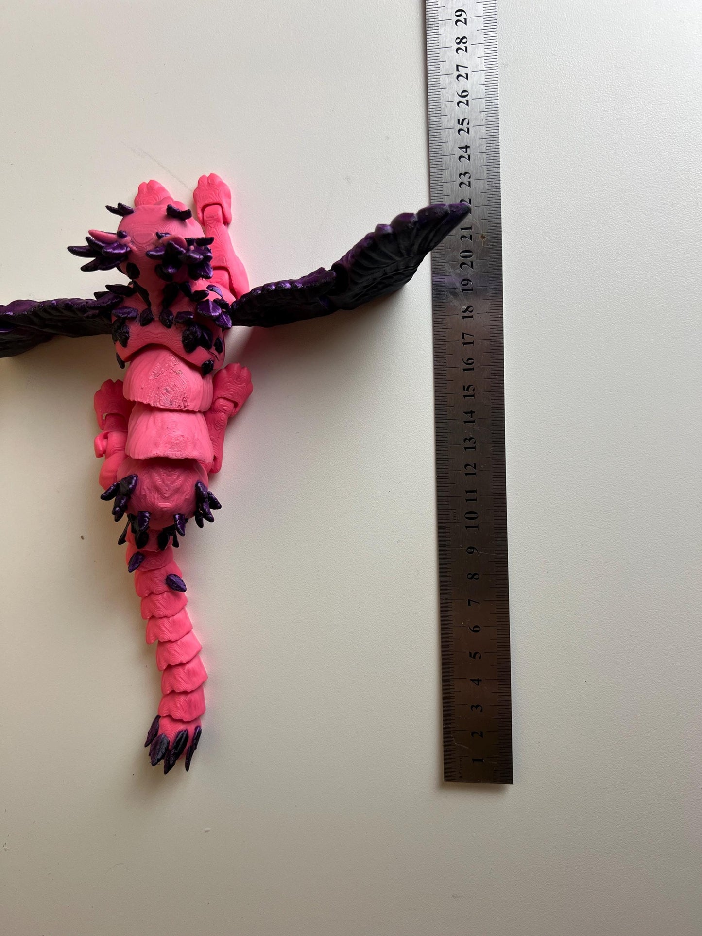 Winged Cat Toy, Fidget Gryphon, Large Feline Desk Gadget