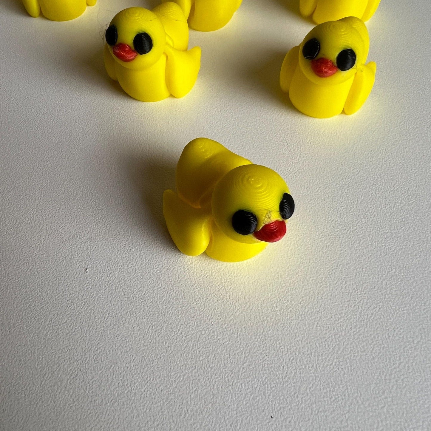 Cute Baby Duck Duckling Flexi Fidget Toy Articulated
