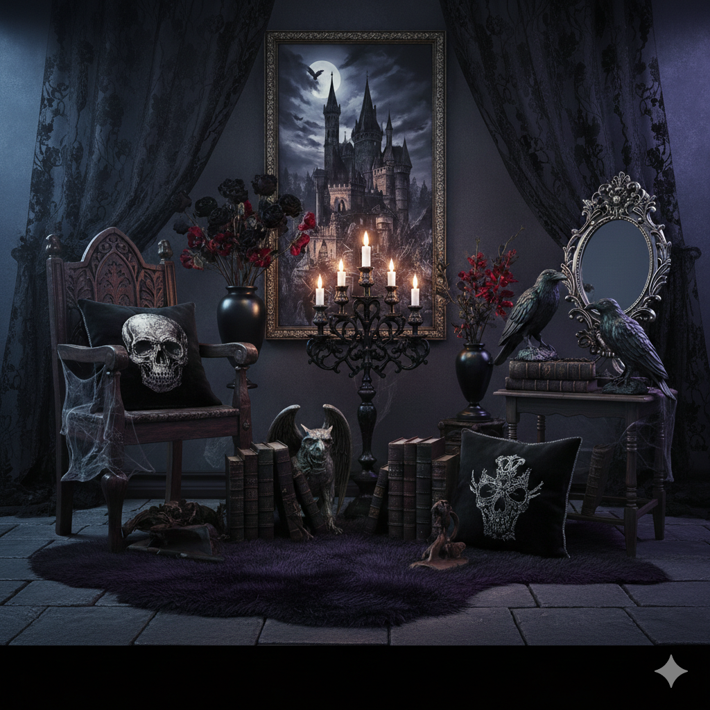 Gothic Home Decor & Macabre 3D Printed Accents