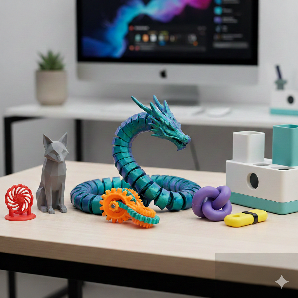 Toys, Fidgets & Novelty 3D Prints