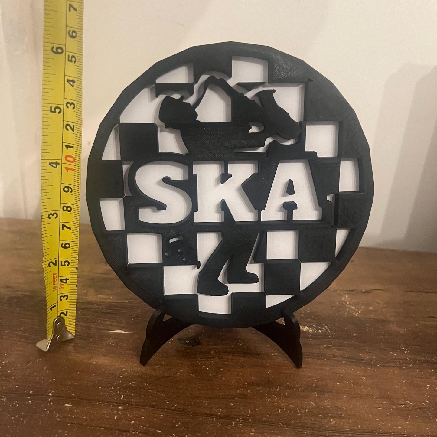 SKA SIGN Music Skanker Display Piece Picture Soul Dance 3D