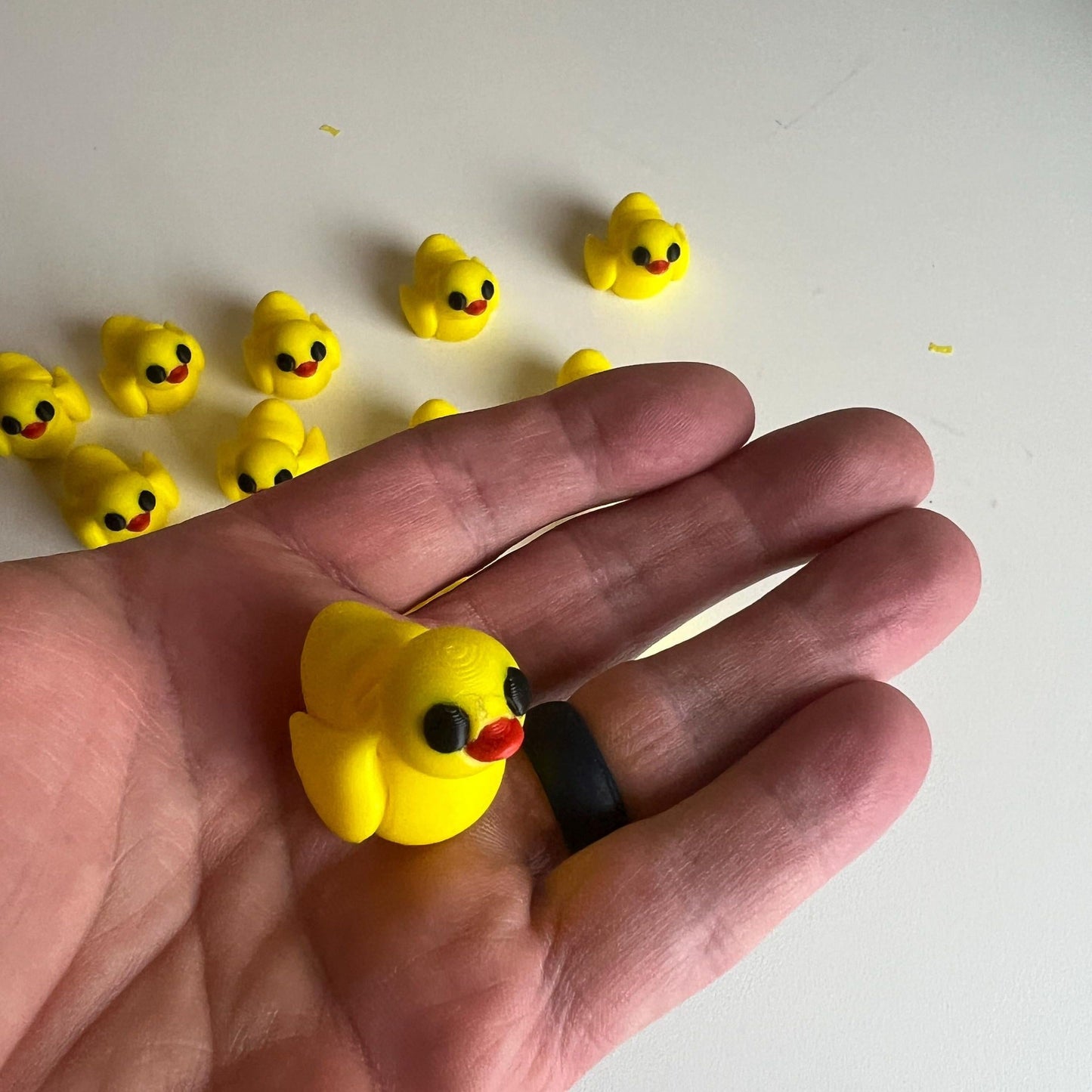 Cute Baby Duck Duckling Flexi Fidget Toy Articulated