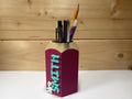 Personalised Pencil Pen Pot | Custom Teacher Desk Gift