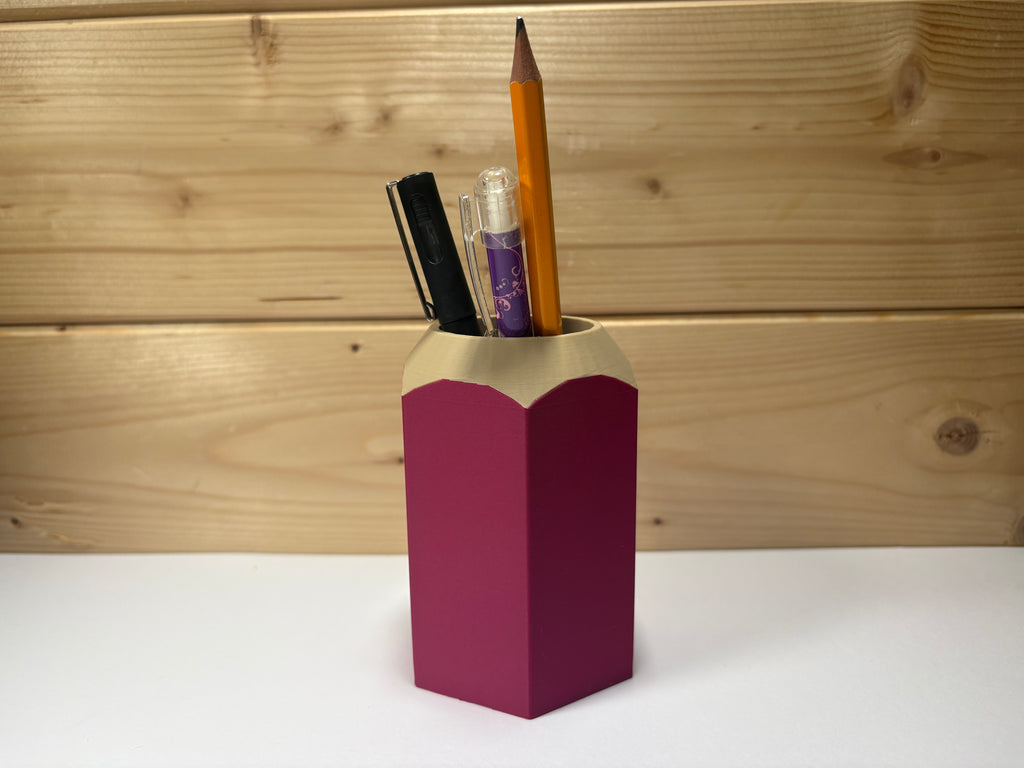 Personalised Pencil Pen Pot | Custom Teacher Desk Gift