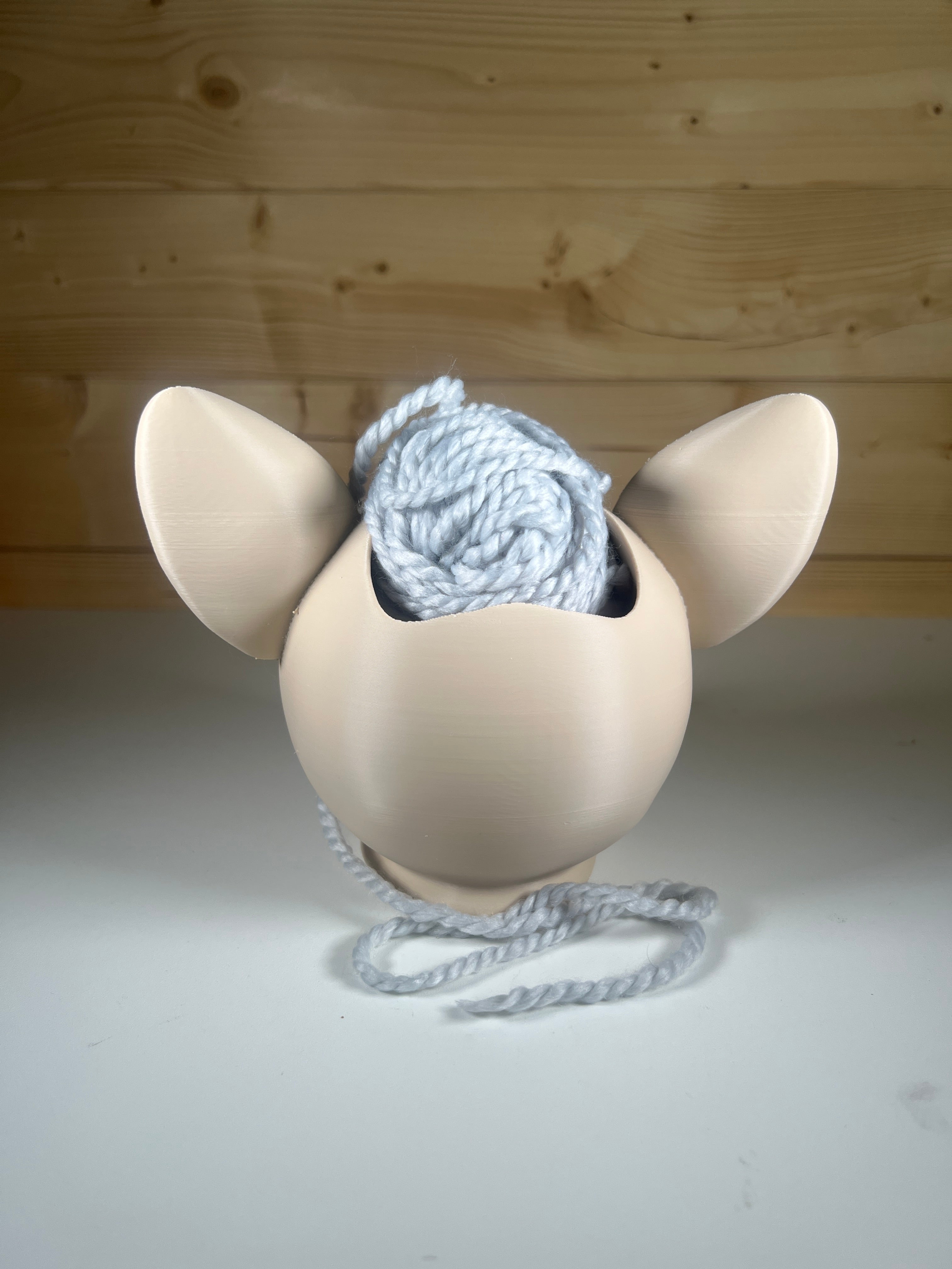 Chihuahua Desktop Yarn Bowl & Crochet Companion