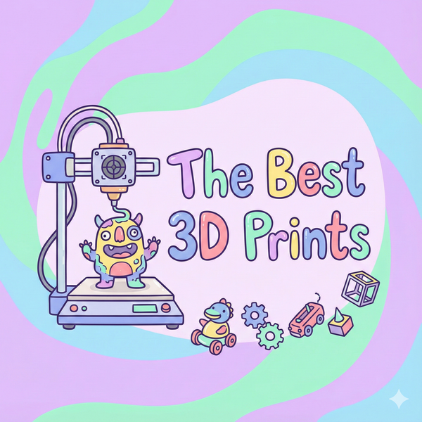 The Best 3D Prints - Gifts - Fidgets - Dragons & More