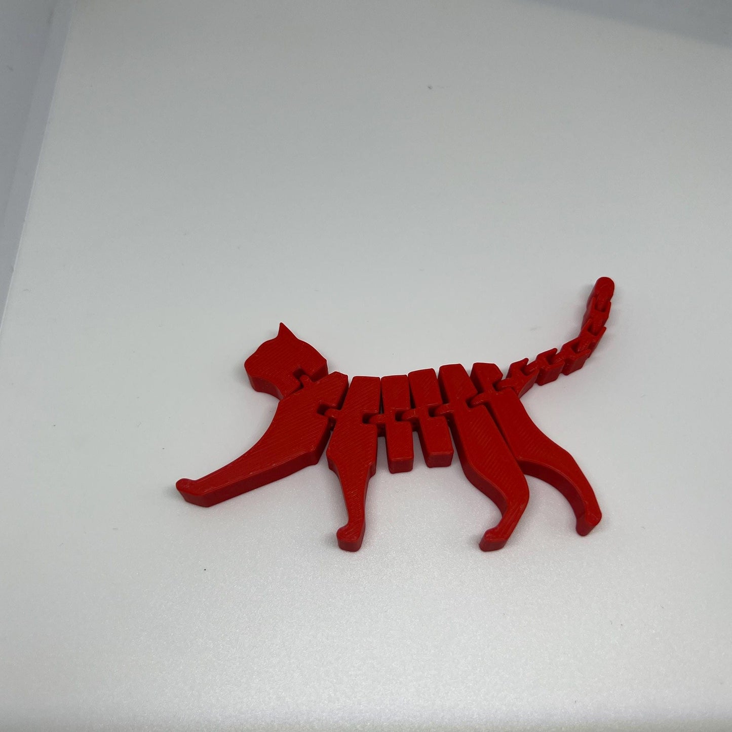 Cute Cat Plastic Flexi Fidget Toy Articulated