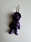 Fidget Toy Spaceman, Cute Articulated Moving Zombie, Plastic Light Space Keyring